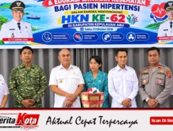 Sambut HKN ke-62, Bupati Aru Canangkan Cek Kesehatan Gratis bagi 112 Pasien Hipertensi